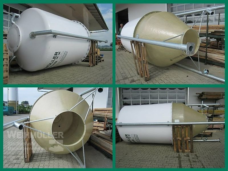 Silo des Typs Agritech GFK Silo 6, 8, 10, 12, 15, 20, 25 m³ | Außensilo | Futtersilo | von Weihmüller, Neumaschine in Bruckberg (Bild 2)